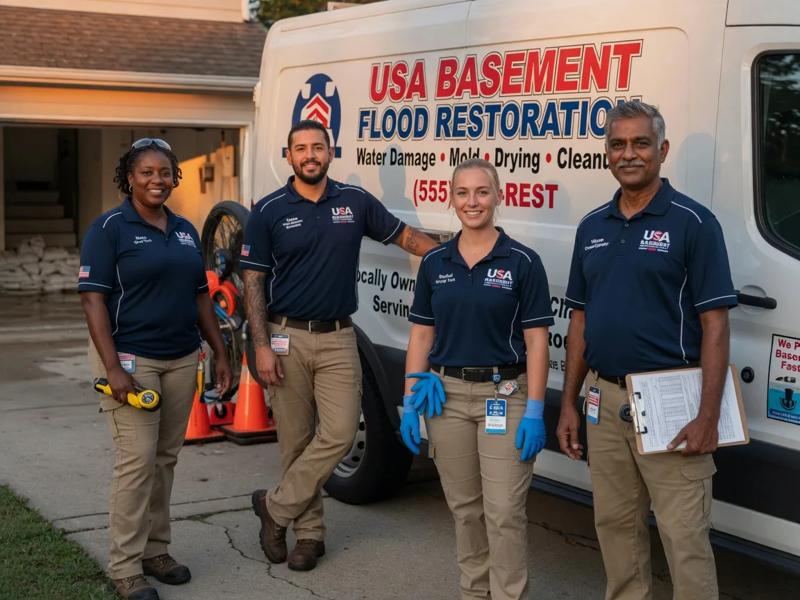 Basement Flood Cleanup company in Sikes, LA