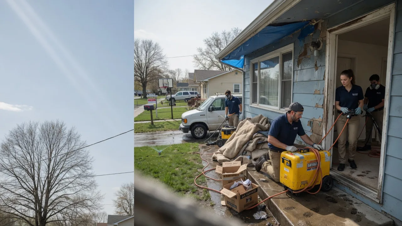 Basement Flood Cleanup in Sikes, LA near me